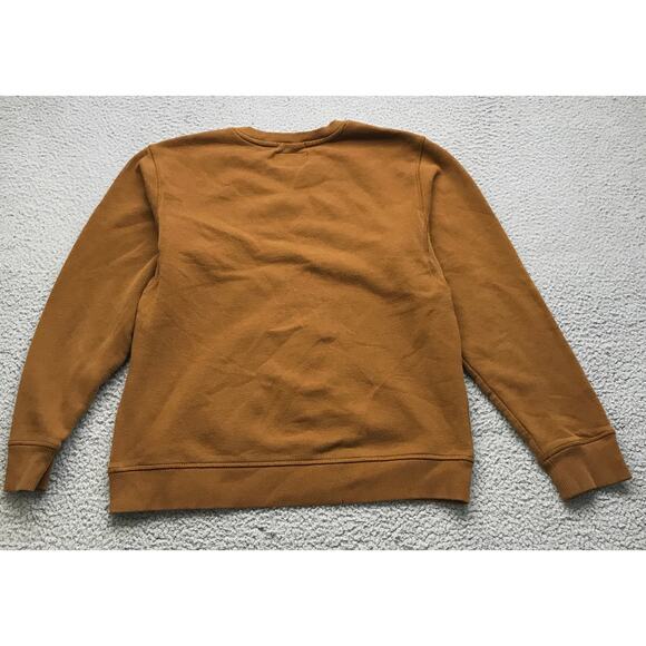 REI Cooperative Birch Brown Sweatshirt Mens Medium Long Sleeve Crew Neck Raglan - Picture 6 of 7